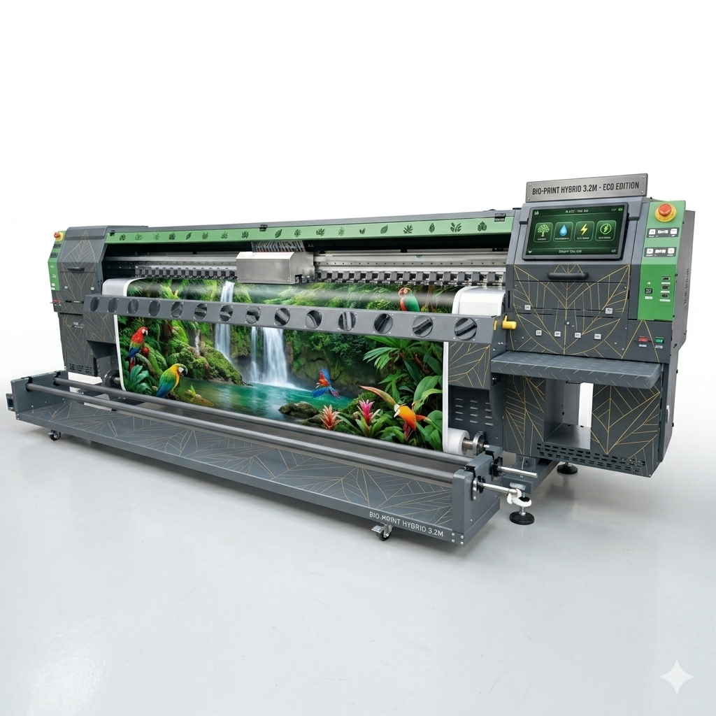 Digital Banner Printing Machine Wide Format Inkjet Printer for Flex, Vinyl and Outdoor Advertising